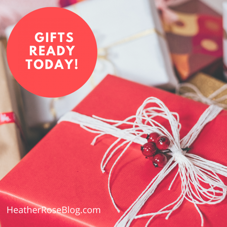 Last Minute gift Ideas, ready TODAY!!