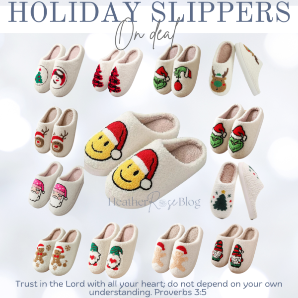 Holiday Slippers