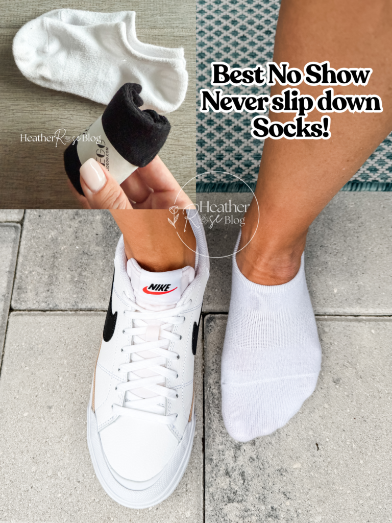 sneaker and socks