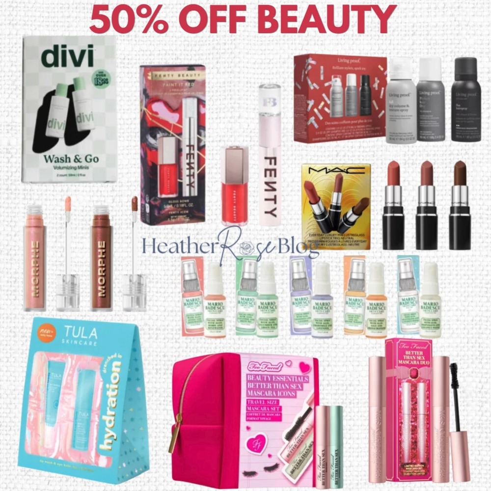 Ohhh this is so good! 50% off lots of top selling beauty… – Dec 25, 2024