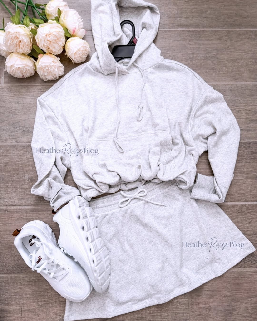 I found the cutest bubble hem sweatshirts and matching skirt with shorts… – Mar 13, 2026