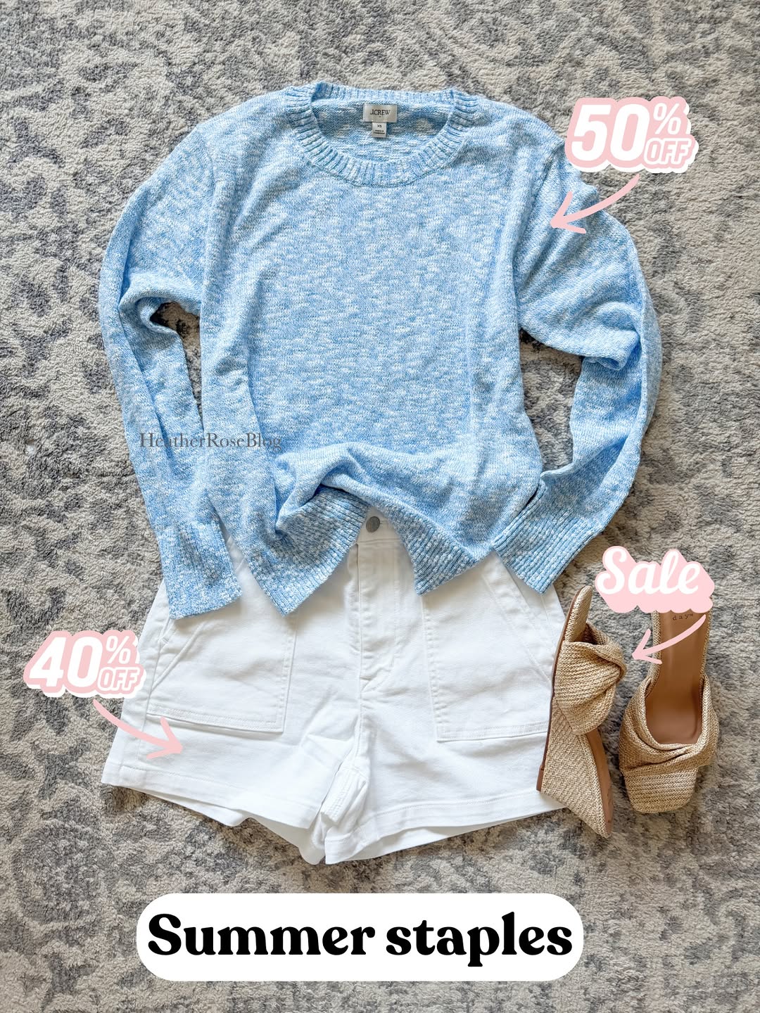 Summer outfit loading……. Lightweight sweater I’m reaching for over and over, casual… – May 5, 2026